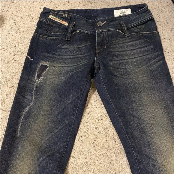 Diesel women’s jeans MATIC size 24 - Picture 3 of 6